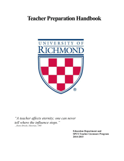 Teacher Work Sample Summary Score Sheet