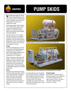Pump Skids - Heatec, Inc.