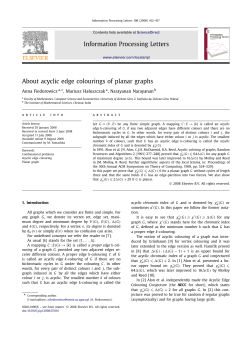About acyclic edge colourings of planar graphs