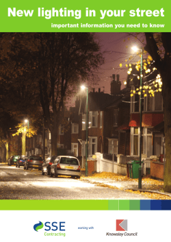 Nottingham 6pp - Knowsley Street Lighting Services