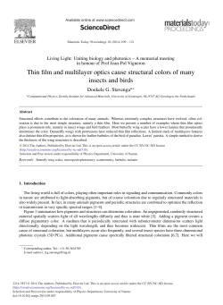Thin Film and Multilayer Optics Cause Structural