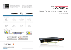 Fiber Optics Measurement