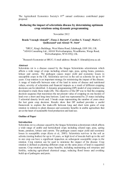 Poster title: winners and losers from Johne*s eradication