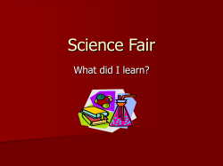 Science Fair