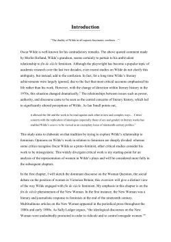 Lady Windermere`s Fan