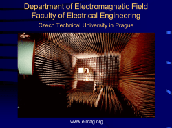 Department`s presentation in MS PowerPoint