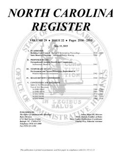 title 15a &ndash; department of environment and natural resources