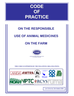 code of practice - The British Pig Association