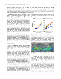 Implications for Iron and Carbon in Mercury Surface Materials from