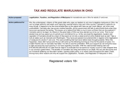 Petition - Legalize Ohio
