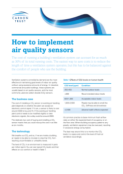 How to implement air quality sensors
