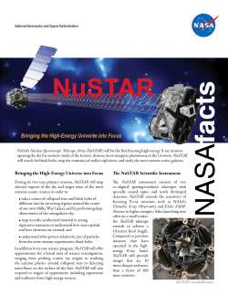 NuSTAR Bringing the High-Energy Universe into Focus