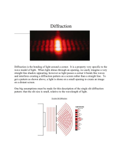 Diffraction - WordPress.com