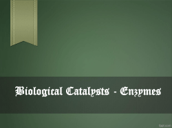 Enzymes