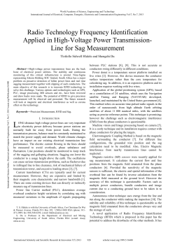 Radio Technology Frequency Identification Applied in High