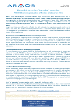 Photovoltaic technology &ldquo;low carbon&rdquo; innovation