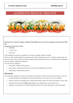 Spring 2016 - Aldergate Medical Practice