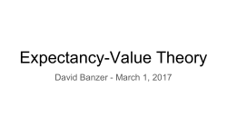 Expectancy-Value Theory