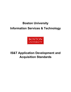 Application Development and Acquisition