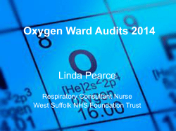Oxygen ward audits 2014