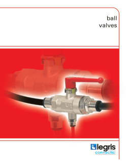 Legris ball valves