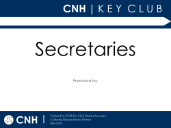 - CNH Key Club