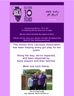 to Read Our Series of 10 Year Stories!