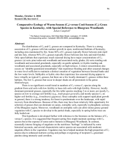 C3 - Bluegrass Woodland