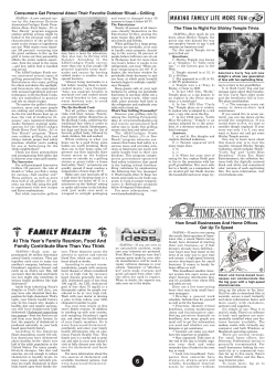 Consumers Get Personal About Their Favorite Outdoor Ritual