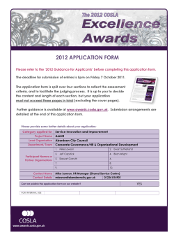 SII 06 AskHR - The COSLA Excellence Awards