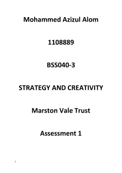 Roger Martin`s Cascade of Strategic Choices