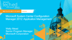 SIM346: Microsoft System Center Configuration Manager 2012