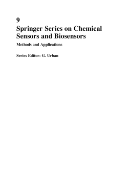 Springer Series on Chemical Sensors and Biosensors 9