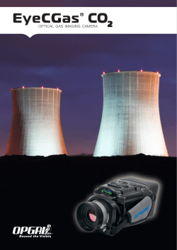optical gas imaging camera