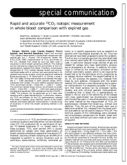 special communication - American Journal of Physiology