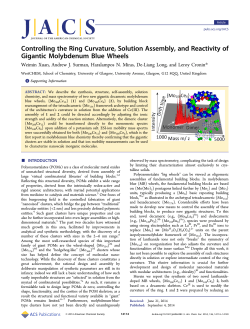 Controlling the Ring Curvature, Solution Assembly, and Reactivity of