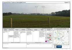 Figure 7.7 Springfield Farm Viewpoint 1