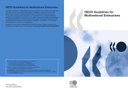 OECD Guidelines for Multinational Enterprises