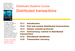 Figure 15.1 A distributed multimedia system