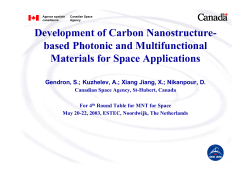Development of Carbon Nanostructure-based Photonic