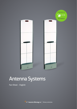 Antenna Systems - Nedap Library Solutions