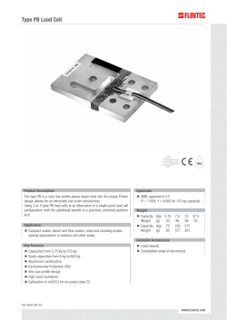Type PB Load Cell