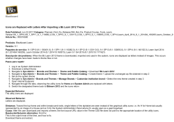 Icons are Replaced with Letters After Importing a Bb Learn 2012