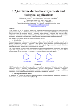 1,2,4-triazine derivatives: Synthesis and biological applications