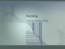 Hacking
