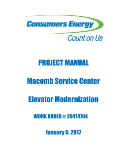consumers energy - Sorensen Gross Construction Services
