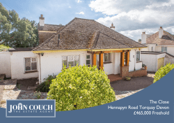 The Close Hennapyn Road Torquay Devon &pound;465000
