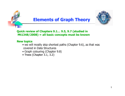Elements of Graph Theory