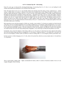 SAVVA Technical Tip 109