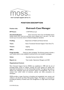 merri outreach support service